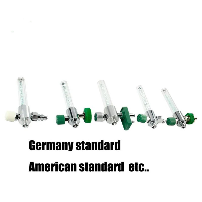 Medical Oxygen Flowmeter 0-15 L/min with Gas Panel Wall Plate Adapter for Central Oxygen Supply - Image 4