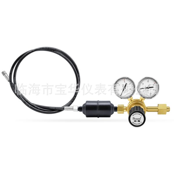 Prevov CO2 High Pressure Regulator Valve with Filter and Hose for Laparoscope/Pneumoperitoneum Machine, 10 MPa Max Pressure - Imej 5