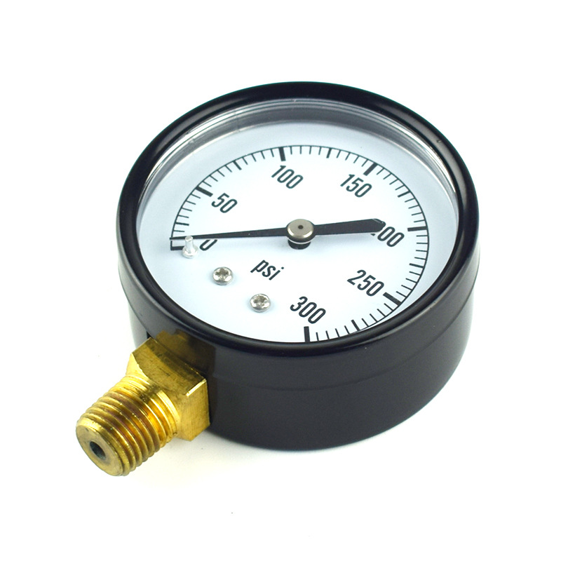 Radial Pressure Gauge 0-300 PSI (Psi/Bar scales) for Oil, Gas, Liquid, Water Pressure Systems - Image 4