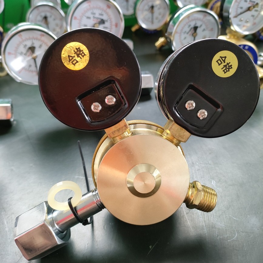Oxygen Pressure Regulator Gauge CGA320 Thread Reducer for Welding Cutting Medical YQY-09A - Image 4