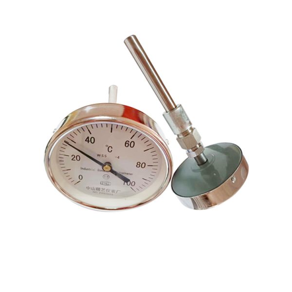 Bi-metallic Industrial Thermometer (WSS-401, 100MM, 0-100°C) for HVAC Systems - 이미지 5