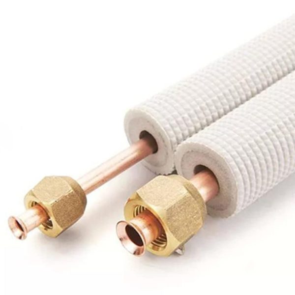 Double Layer Flame Retardant Insulated AC Copper Aluminum Connection Pipe for 1P-5P Air Conditioners, Compatible with All Major Brands - Изображение 4