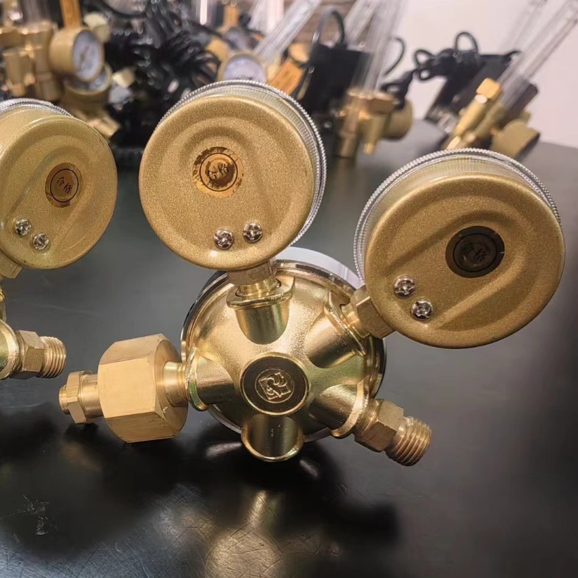 CO2 Argon Gas Pressure Reducer Regulator Gauge W24.32 Interface Pressure Adjusting Valve for CO2/AR Welding Machine - Image 4