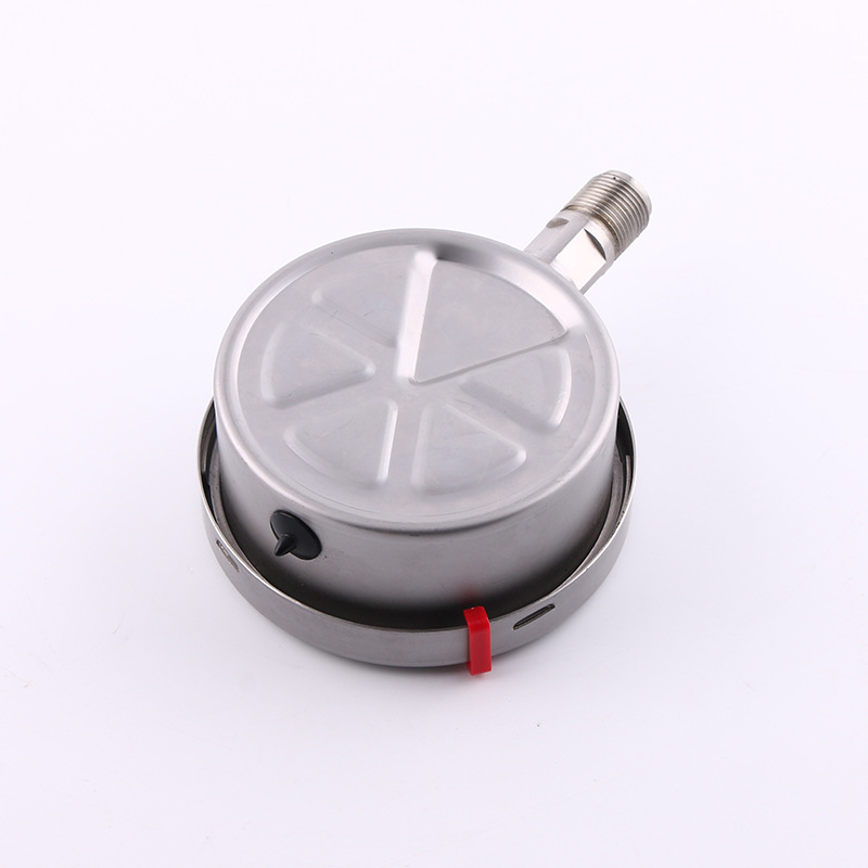 Radial All-Steel Welded High Pressure Gauge 100mm (0-36000 PSI, EN837-1, KI 1.0) with Red Mark for Industrial Applications, Replaces JT15036000P - Image 4