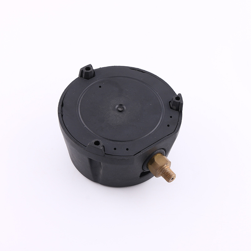 Radial Pressure Gauge 113mm Polypropylene Case Copper Connector Glass Face for HVAC Systems - Image 4