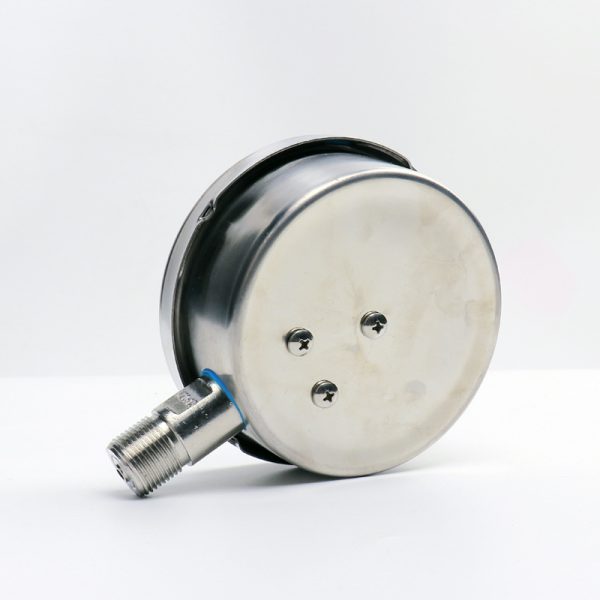 Mengchuan Instrument Y100BF Stainless Steel Pressure Gauge (0-1.6 MPa, M20x1.5, Radial/Axial Connection) for HVAC Boiler Water Oil Vacuum - Gambar 5