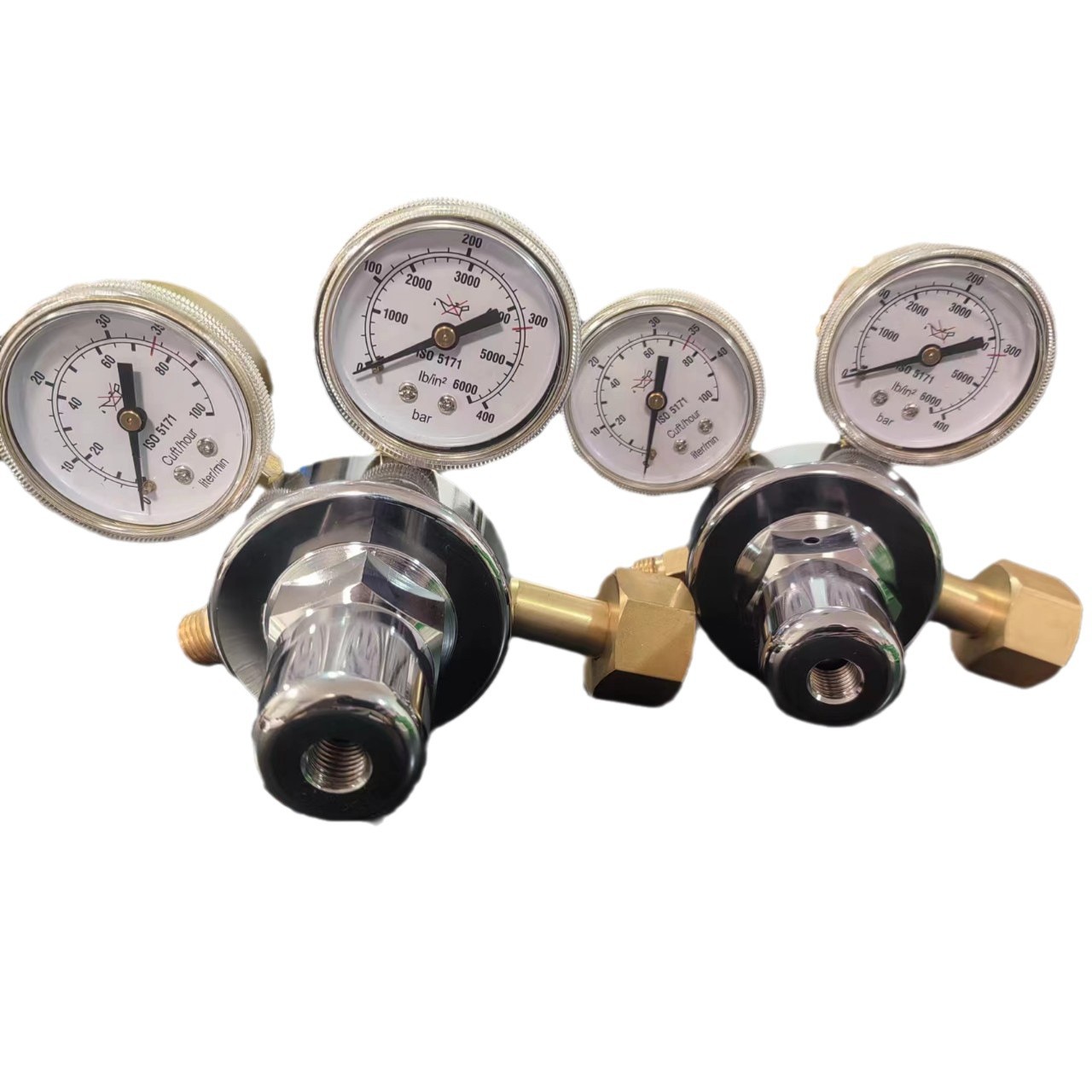 CO2 Argon Gas Pressure Reducer Regulator Gauge W24.32 Interface Pressure Adjusting Valve for CO2/AR Welding Machine - Image 5
