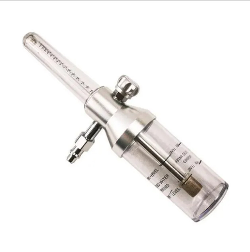 Medical Oxygen Flowmeter with Humidifier Bottle (0-15 L/min) for Wall Mounted Oxygen Scource - Image 5