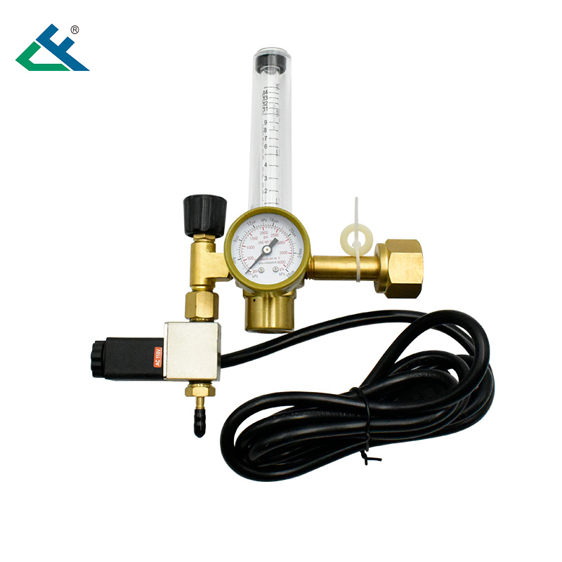 Carbon Dioxide CO2 Pressure Regulator with Solenoid Valve AC 110V for Aquarium Water Plants - Image 5