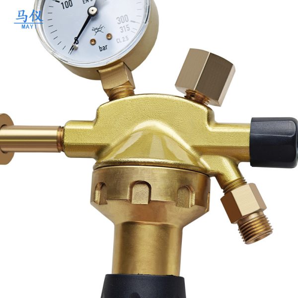 Oxygen Pressure Reducer Regulator (0-315 bar) for European Standard Gas Cylinders - Изображение 4