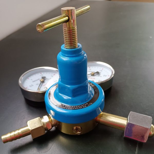 RUI-PU TR-03K CO2 Pressure Regulator Dual Gauge Carbon Dioxide Reducer without Flow Meter for Welding & Industrial Use - Image 5