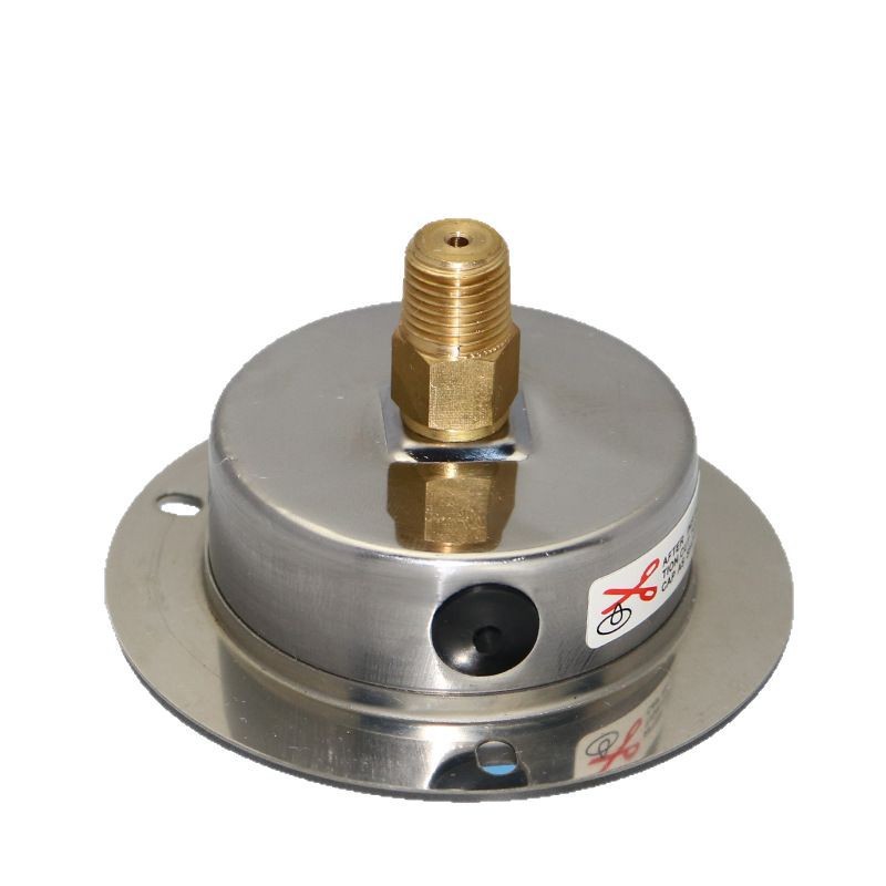 YN60ZT Axial Mount Pressure Gauge (0-0.1 to 0-60 MPa/psi) for Oil, Water, Air, HVAC Systems - Image 4