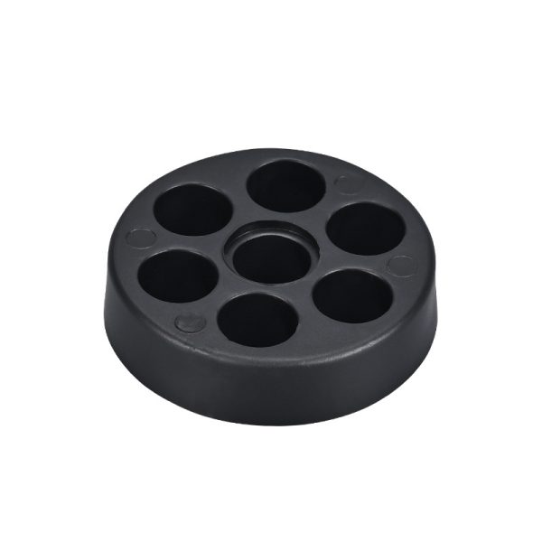 Industrial Rubber Shock Absorber (Round, Black) for Outdoor HVAC Unit - WTG004-B Vibration Damper - 이미지 5