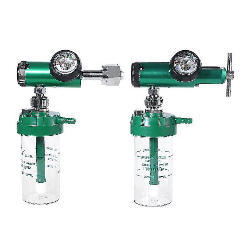 Portable Oxygen Regulator (0-15 L/min Flow, 3000 PSI Gauge) for CGA870/CGA540 Cylinders - Drop-Resistant Aluminum Design - Image 4