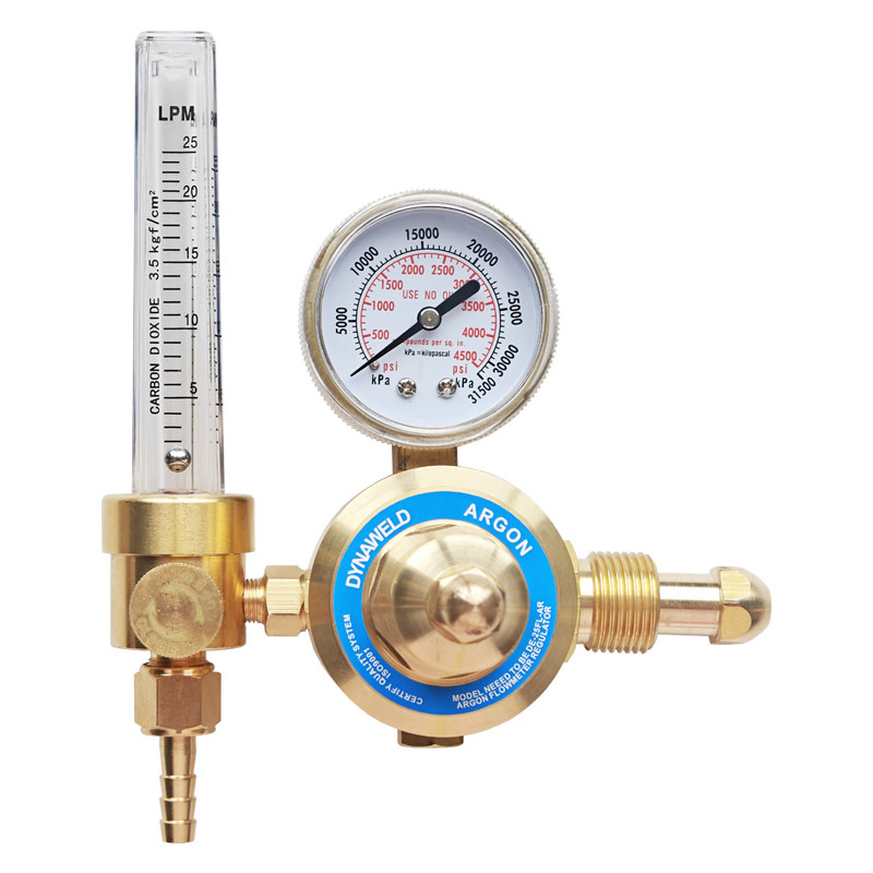 DynaWeld Argon Gas Regulator with Flow Meter (0-25 LPM) for Welding & Industrial Applications, 0-1.6 MPa Outlet Pressure, Replaces 31 Series - Image 5