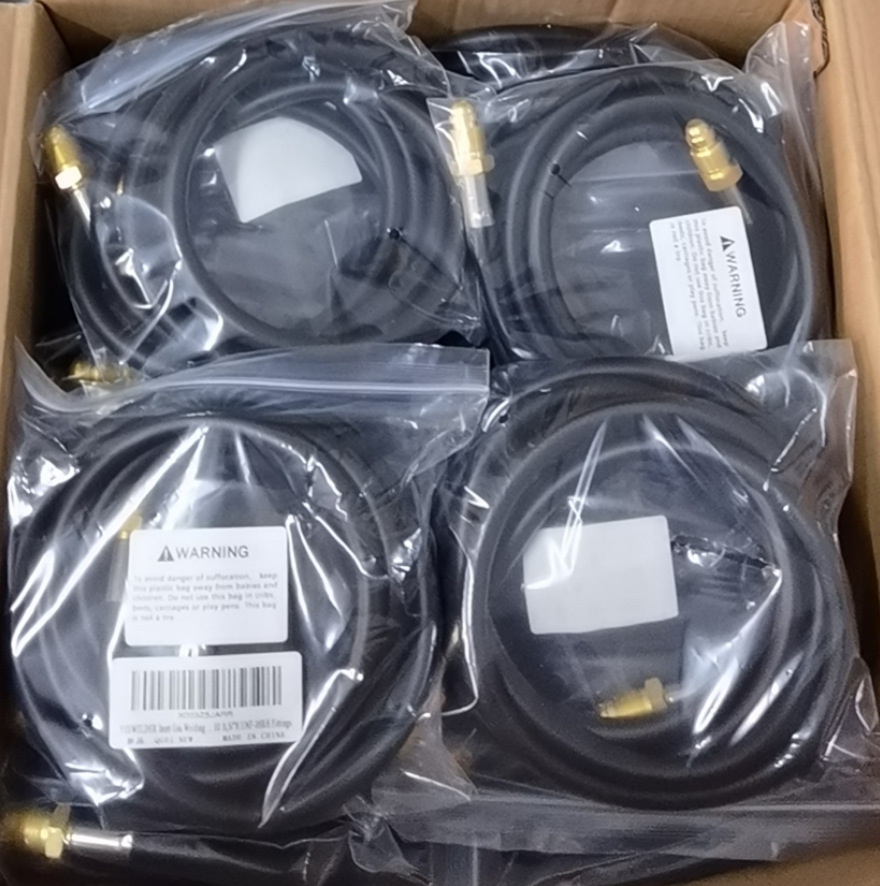 Premium Rubber Gas Hose (5/8-18UNF) for Argon Gas, 2M/2.5M/9.1M Lengths - Image 4