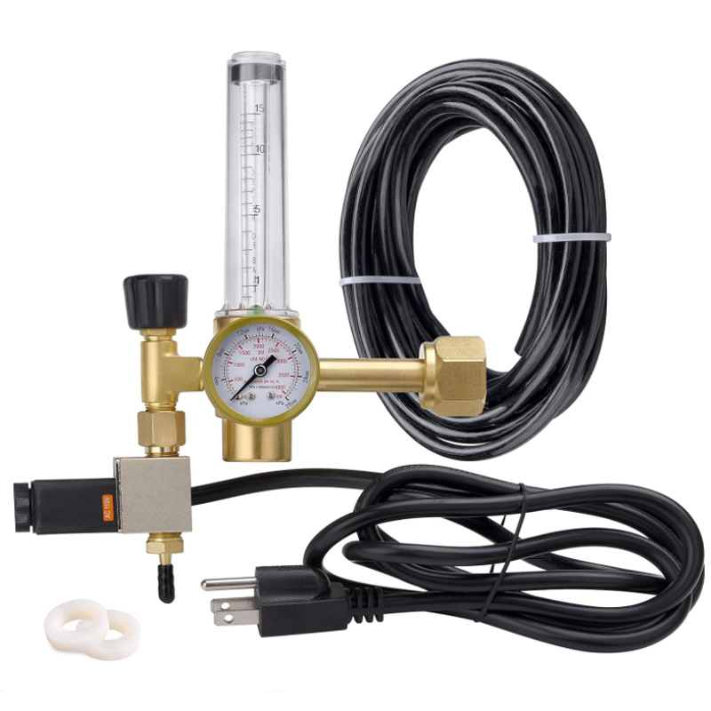 Heated CO2 Regulator Gas Flow Meter 36V 15L/min for MIG Welding Replaces Oxygen Regulators - Image 4
