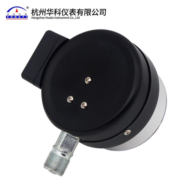 Huake YAXC-100 Radial Ammonia Electrical Contact Pressure Gauge 1.6MPa for HVAC Systems Replaces 24110484 - Imagem 4
