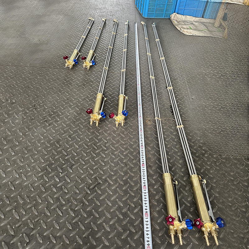 CBM-TECH British Type 250 Extended Cutting Torch, Brass Propane Acetylene Gas Welding and Cutting Tool, Portable Industrial Grade - Image 4