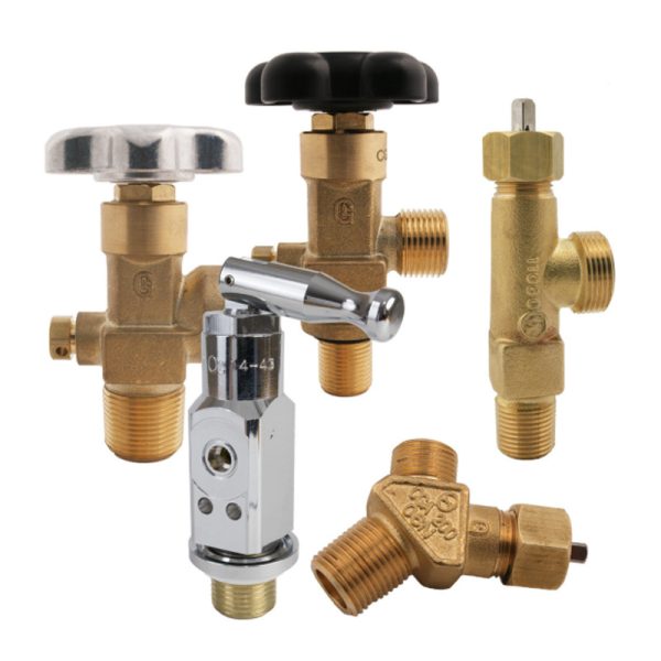 Brass Cylinder Valve QF-7B (CGA540/CGA320) for Oxygen Gas Systems Replaces QF-6A - 이미지 5