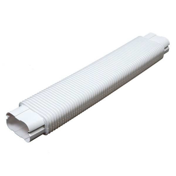 Flexible PVC Air Conditioner Duct Hose (75-160mm Diameter) for HVAC System Decoration & Waterproofing, HE LING Brand - Imej 5