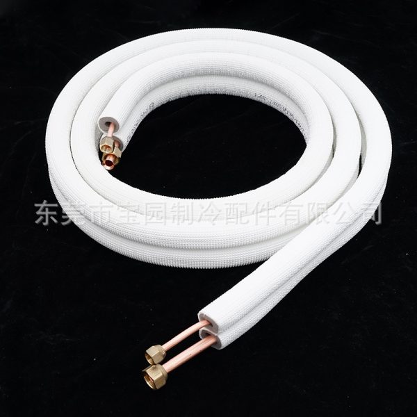 Double-Layer Flame Retardant Insulated Copper Air Conditioner Pipe (1P-5P, Various Diameters & Lengths) for Universal HVAC Systems - Изображение 4