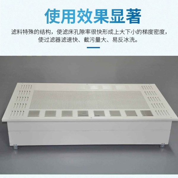 Positive Pressure High-Efficiency Diffuser Kit with Air Volume Control Valve for Cleanroom Dust-Free Workshops (500L/H, 1000L/H, 1500L/H) Replaces YF-012 - Imej 4