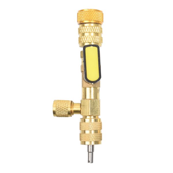 HVAC Valve Core Removal Tool (Brass Construction) for R22 R410 Systems - No Shut Down, Valve Control, Pressure Operation Tool - 이미지 5
