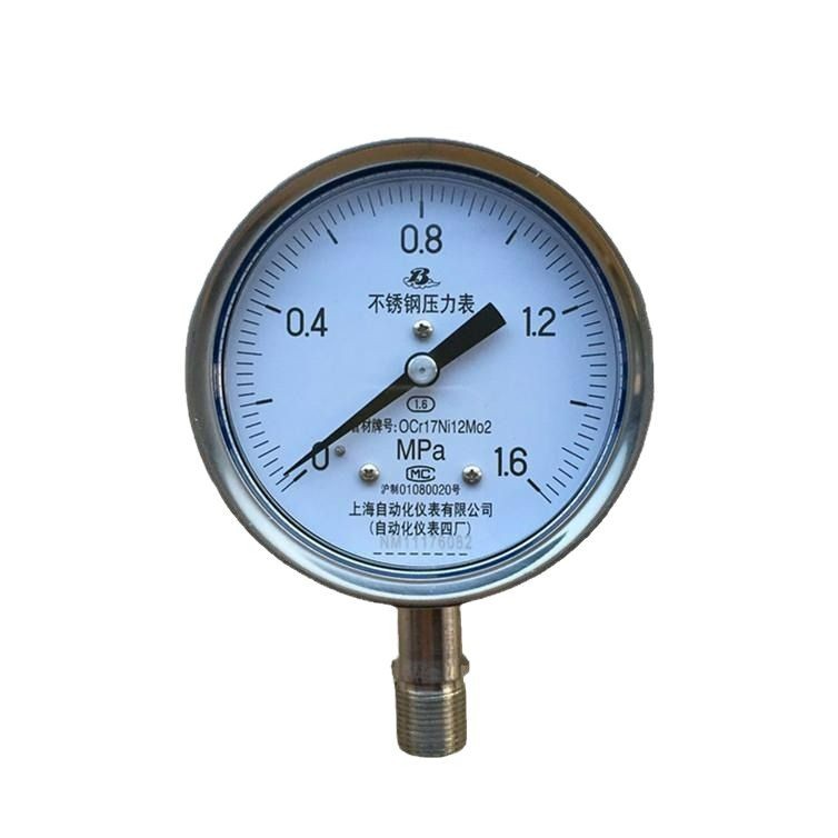Stainless Steel Pressure Gauge 100mm 1.6MPa for Industrial Systems - Image 5