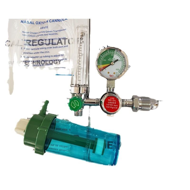 Medical Oxygen Regulator Flowmeter Oxygen Inhaler with Filter for Oxygen Tanks 0-10L/Min 200kg/cm² - Image 5