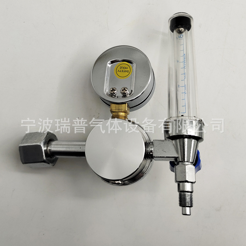Medical Oxygen Regulator with Flowmeter for Inhalation Therapy, 0-15L/MIN, 0-3500PSI, Compatible with South America & Philippines O2 Systems - Image 4