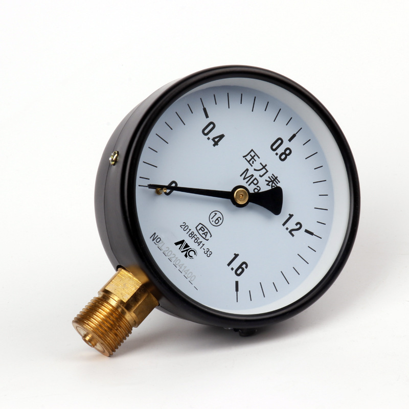 General Pressure Gauge Y100 (0-1.6MPa, 100mm Dial) for Water, Air, Oil Pressure Monitoring - Image 4