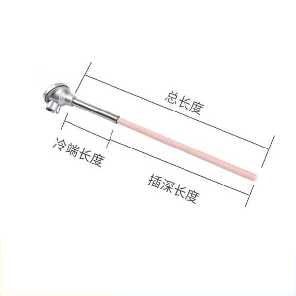 S Type Platinum Rhodium Thermocouple WRP-120 WRP-121 Temperature Sensor for Industrial HVAC Systems - 이미지 5