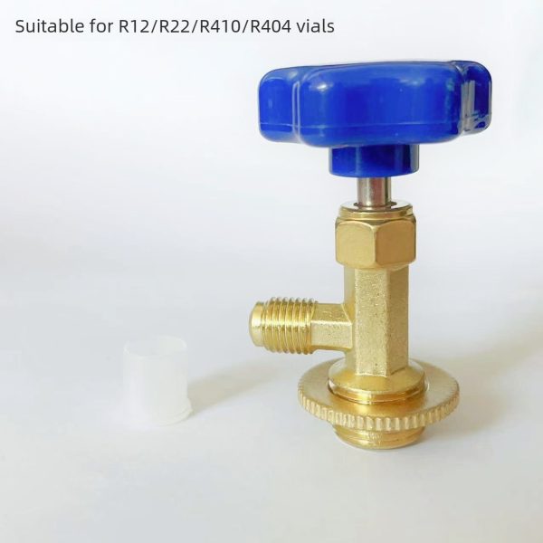 Refrigerant Charging Valve CT-338/339/340 for R22, R410a, R404A, R600, R134a HVAC System - Gambar 4