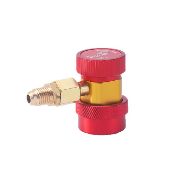 Adjustable R134a AC Refrigerant Quick Coupler High/Low Pressure Adapter for Car Air Conditioning Systems - Изображение 5