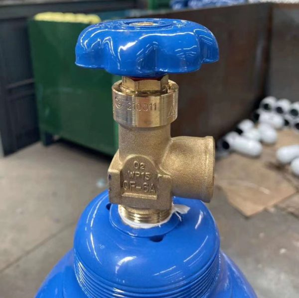 Industrial Gas Cylinder Valve QF-6A (Chromium Plated Copper) for Oxygen/Reducing Valve Systems Replaces QF-6A*15*4*Copper - Изображение 4