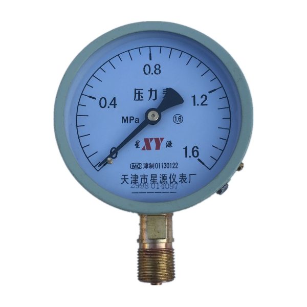 Xingyuan Pointer Pressure Gauge (0-1.6 MPa) for Industrial Water Pipe with M20x1.5 Thread, Replaces 2998 014097 - Изображение 5