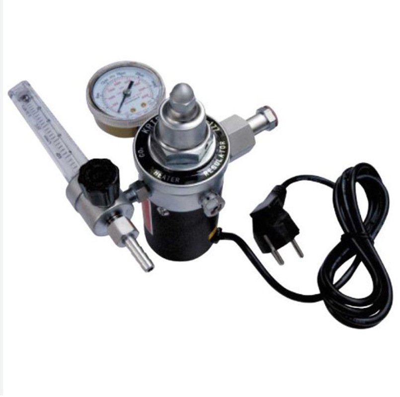 Heated CO2 Regulator with Flow Meter and Gauge, G3/4 Thread, 0.25 MPa Outlet Pressure for Welding - Image 5