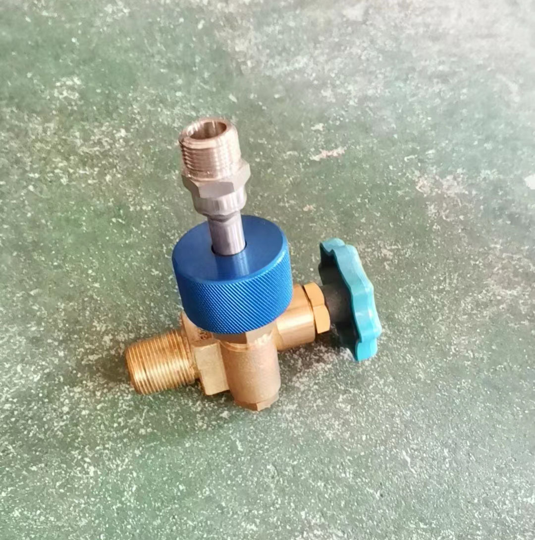 Braveman QF-40B Nitrogen Argon Hydrogen Oxygen Gas Cylinder Valve (20MPa) for Gas Conservation - Image 4