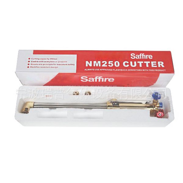 NM250 Medium Cutting Torch Kit - British Style Oxy-Fuel Burner with Stainless Steel Flame Arrestor for Welding and Brazing, Copper/Aluminum Options - รูปภาพ 4
