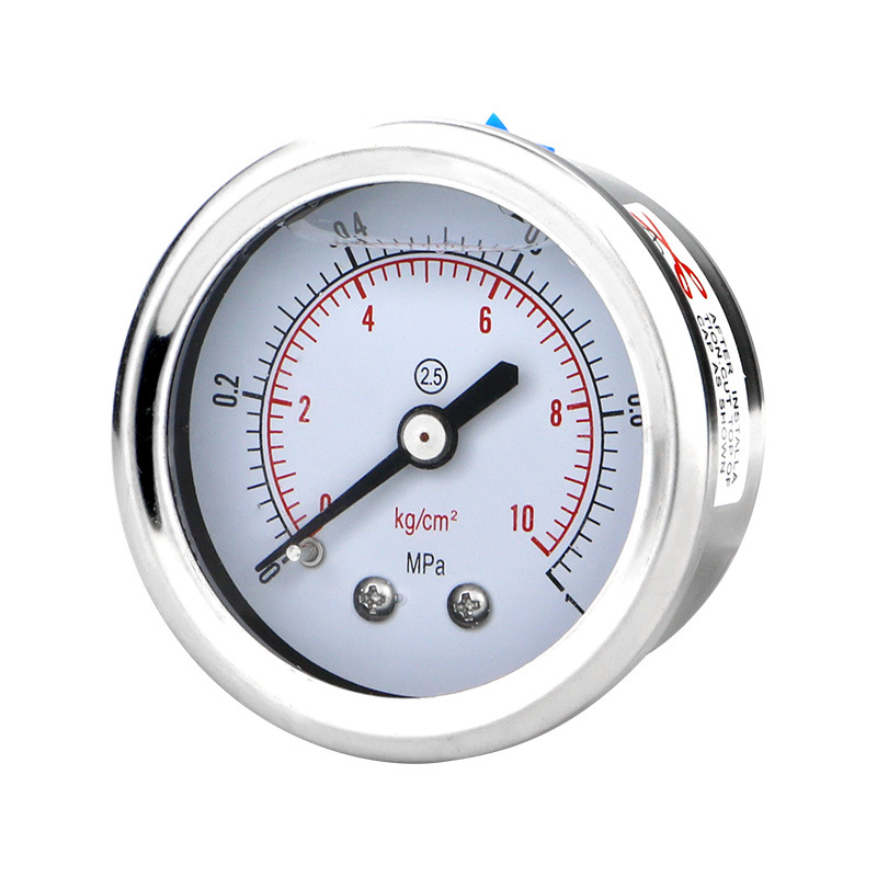 KAIXUAN YN50Z Axial Pressure Gauge (0-10 MPa/kg/cm², 2.5 Accuracy) for Water, Air, Oil, Hydraulic Systems - Image 5