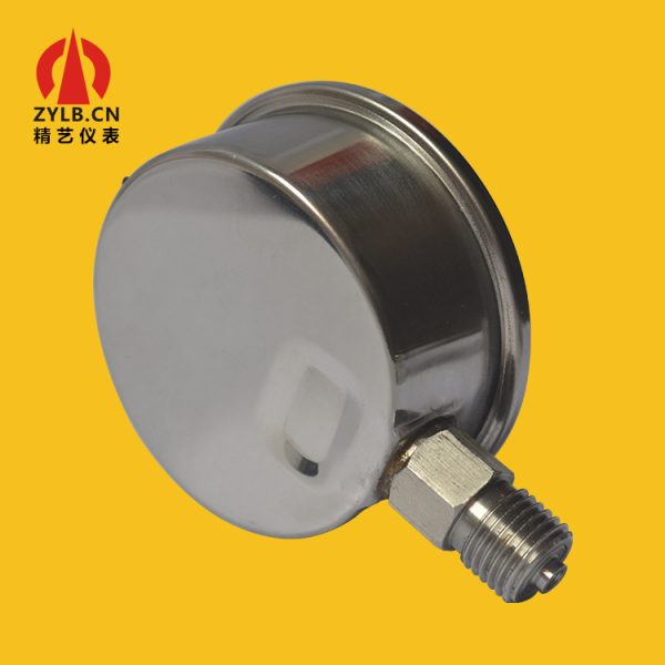 精艺 YN60BF Pressure Gauge (0-1.6 MPa, Radial M14*1.5, 60mm Diameter) for HVAC Systems - 이미지 4