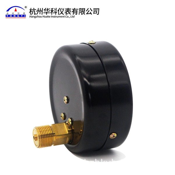 Huake YONGYI Axial Pressure Gauge Y100Z (0-1.6MPa, 1.6 Precision, 100mm Nominal Diameter) for Pressure Vessels, Water/Hydraulic/Oil/Gas Systems - 이미지 4