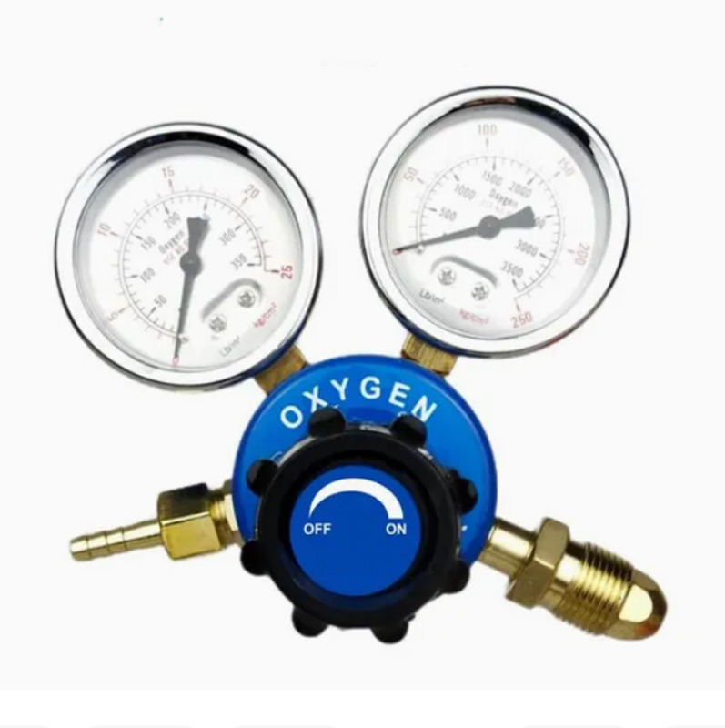 Acetylene Gas Regulator / Reducer with Dual Gauges (0-35 MPa, 0-600 PSI) for Welding Cutting - Image 4