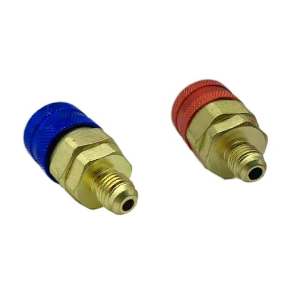 R134a Quick Coupler QC-ML/QC-MH (1/4 SAE Interface) for Automotive AC Charging, Alloy Material with Strong Sealing for Vehicle AC Systems - Image 4