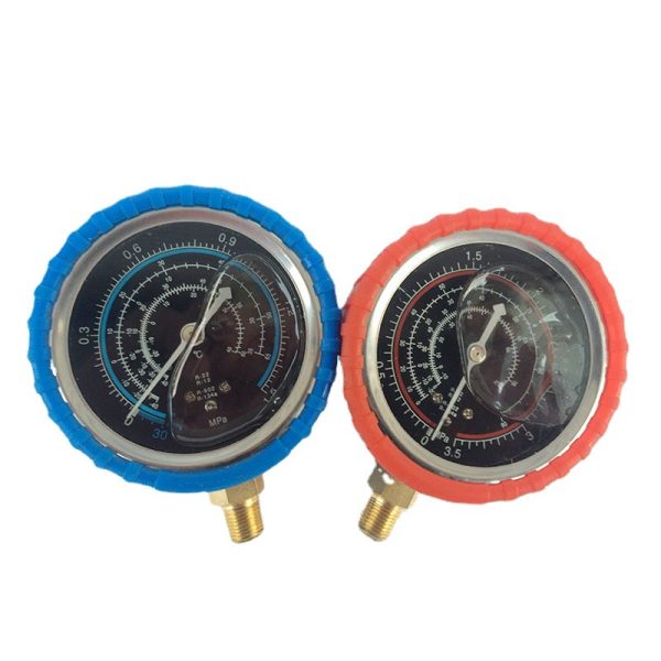 Refrigeration Pressure Gauge Set (0-1.5MPa, 0-3.5MPa) for R-22, R-12, R-502, R-134a HVAC Systems - รูปภาพ 5