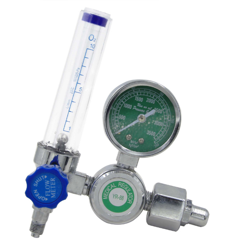 Medical Oxygen Flowmeter Regulator with Humidifier Bottle (0-25 MPa, 1-15 L/h) for Oxygen Inhaler, Replaces DEM MACHINERY ATOR-1 - Image 4