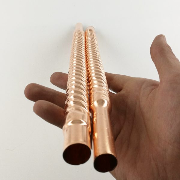 Corrugated Copper Pipe Extension HVAC Line Set Hose (9.52mm, 12.7mm, 15.88mm, 19.05mm) for Air Conditioning Refrigeration Systems - 이미지 4