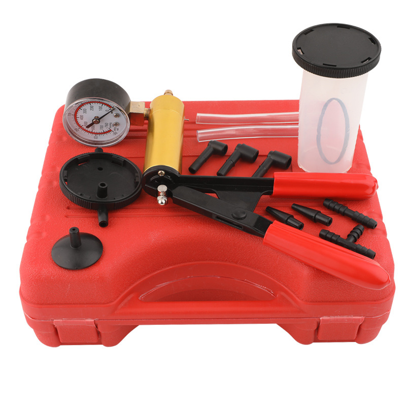 Automotive Manual Vacuum Pump Kit with Copper Core Suction Gun & Shockproof Gauge for Brake and Oil Change, High Suction Power - Image 5