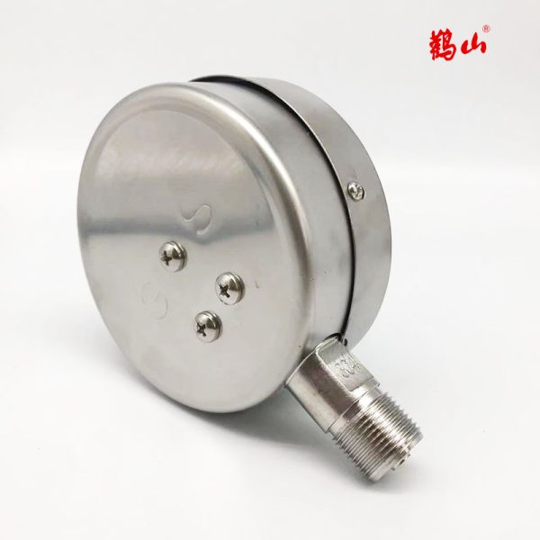 HongShan Y100BF Stainless Steel Pressure Gauge 1.6 MPa (0-1.6 MPa) For Air Storage Tanks, Corrosion-Resistant Pressure Measurement - รูปภาพ 5